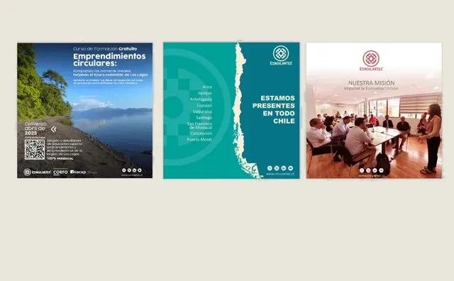 Banners para redes sociales para CircularTec