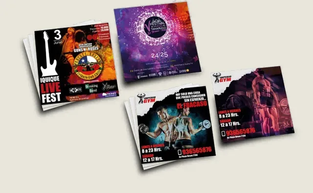 Banners de eventos para redes para Grupo Vigor · Imperio GYM